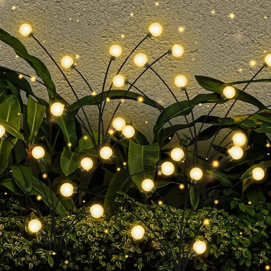 Firefly Garden Lights solar  16 LED Solar Swaying Lights Waterproof Light for Pathway Patio