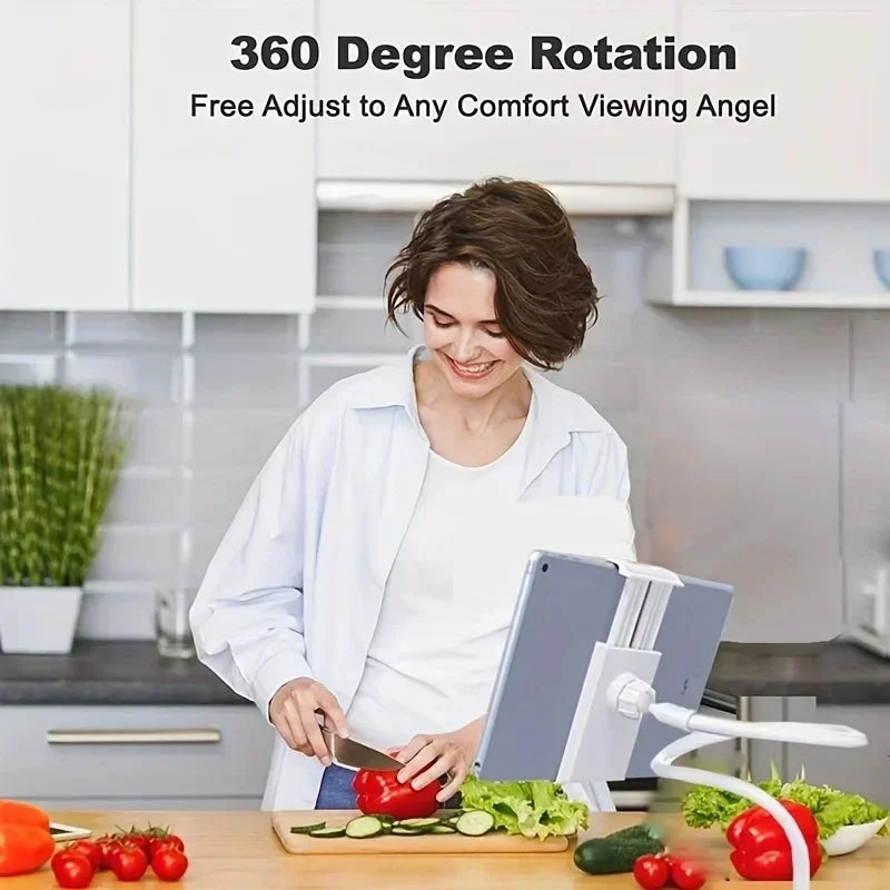 Tablet Mount Holder For Bed Desk Phone Holder Flexible Long Arm Clamp Tablet Stand For iPad   4.7-11 inch