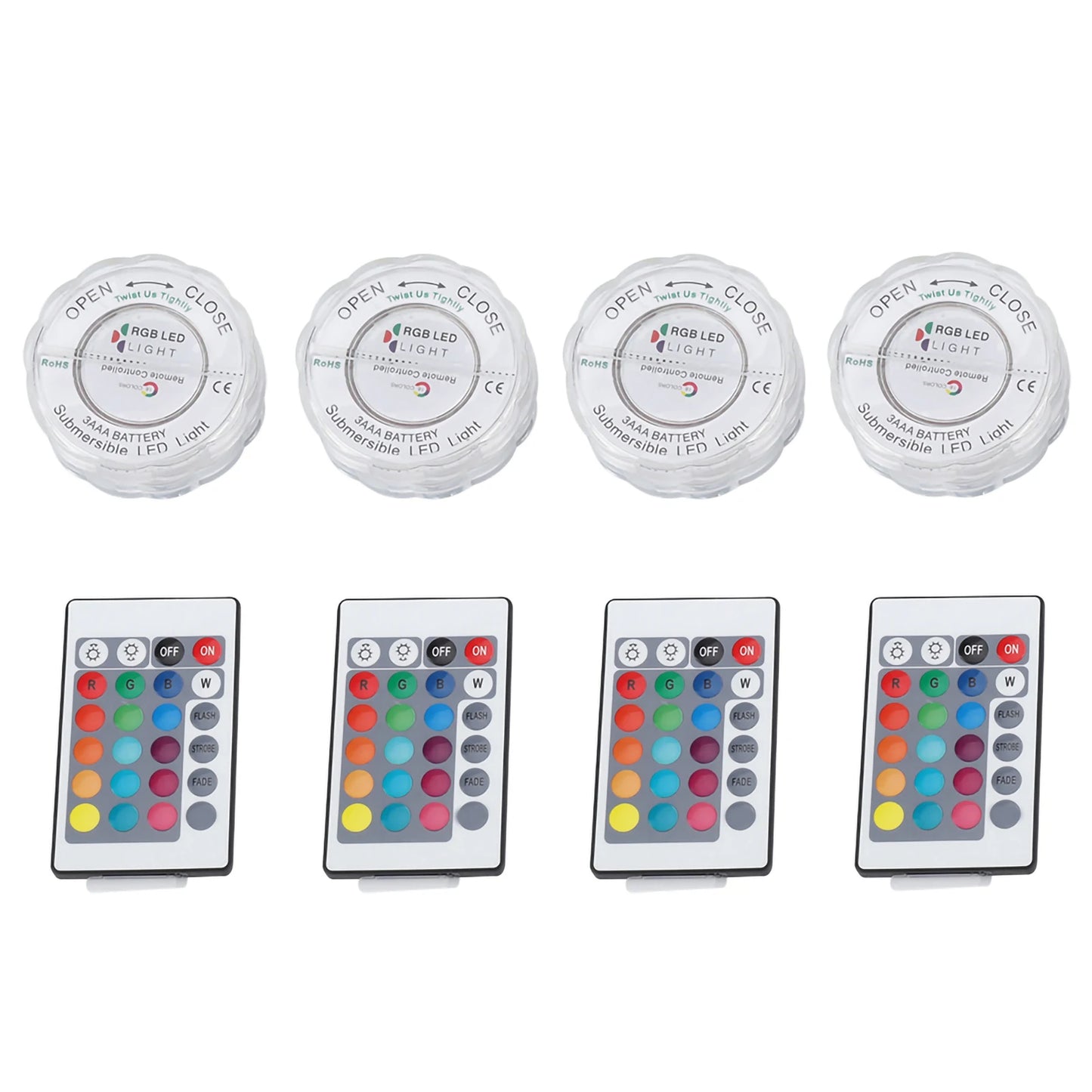 Swimming Pool Light Underwater Light /Set LED RGB Lights Waterproof Remote Control