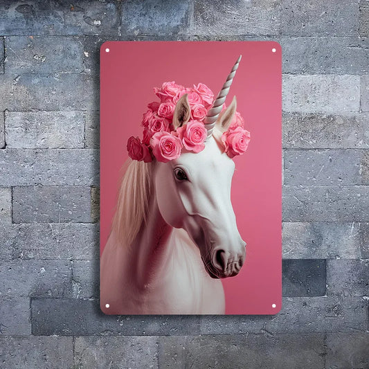 Retro Style Iron Signage   8x12 Inches  Easy Hanging Decoration