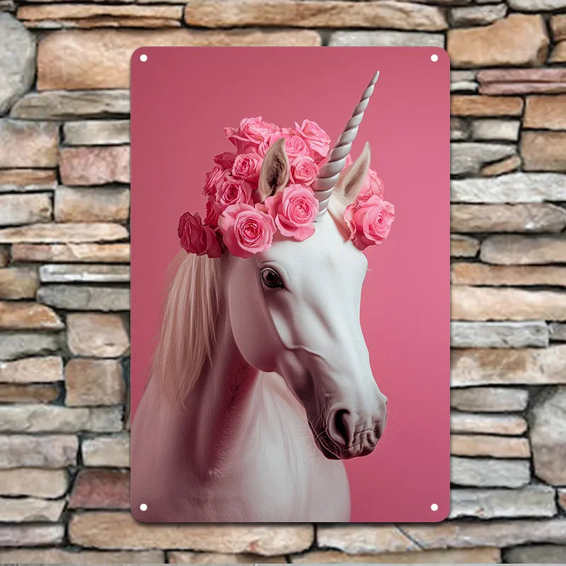 Retro Style Iron Signage   8x12 Inches  Easy Hanging Decoration