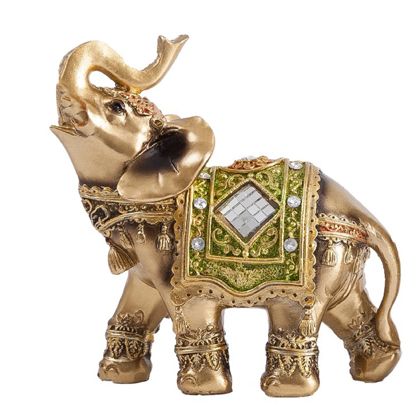 Lucky Elephant Decoration Statue Resin Elephant Ornaments