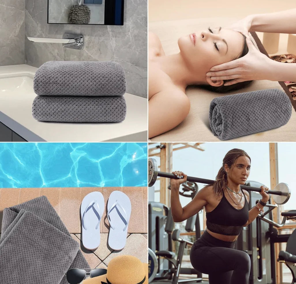 Bath Towel Set Pack of 2 Ultra Soft and Quick Drying Towel