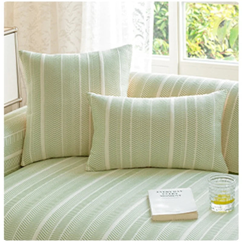 Summer Sofa Cover Cool Feeling Couch Covers Anti-Slip Towel Light Luxury