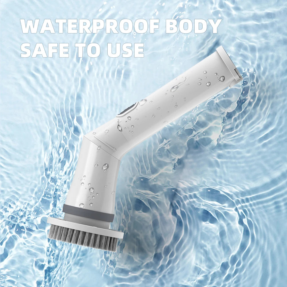 Electric Cleaning Brush 9 in 1 Multifunctional Wireless Rotatable Cleaning
