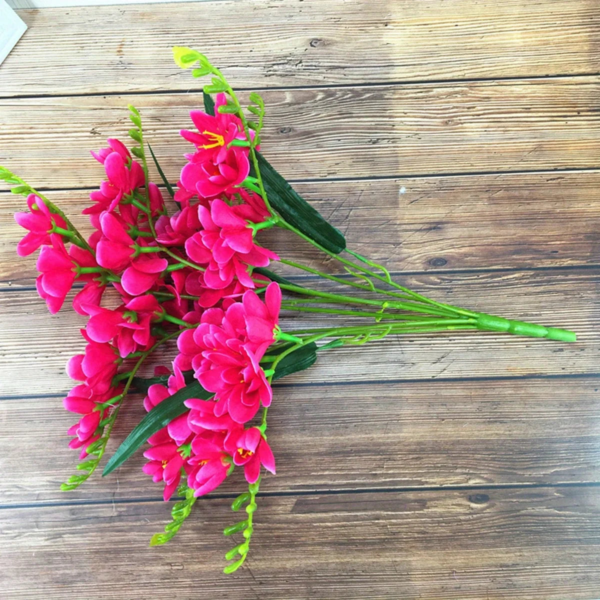 1Pc Artificial Orchid Flower Without Flower Pot  Flower Arrangement