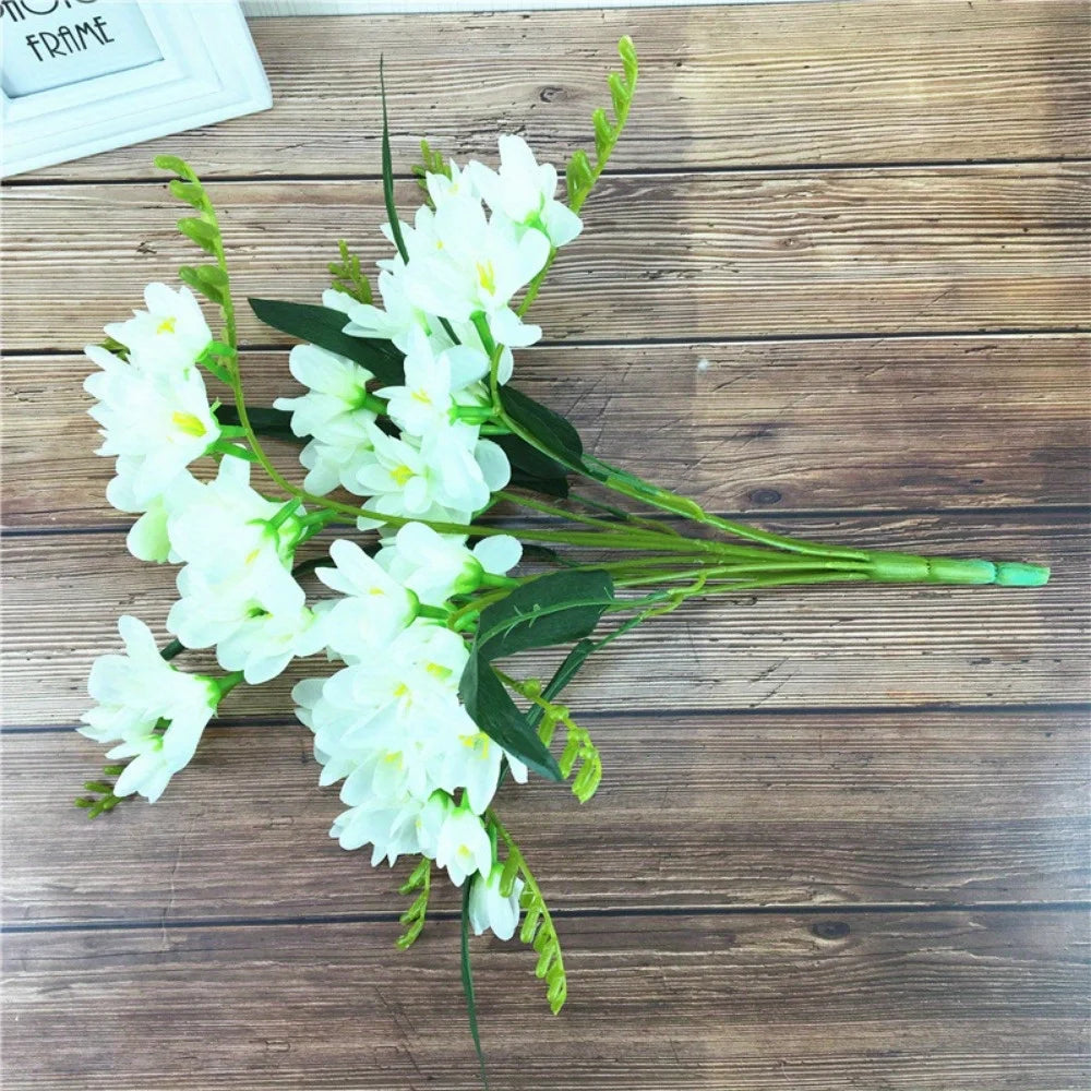 1Pc Artificial Orchid Flower Without Flower Pot  Flower Arrangement