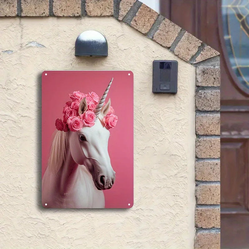 Retro Style Iron Signage   8x12 Inches  Easy Hanging Decoration