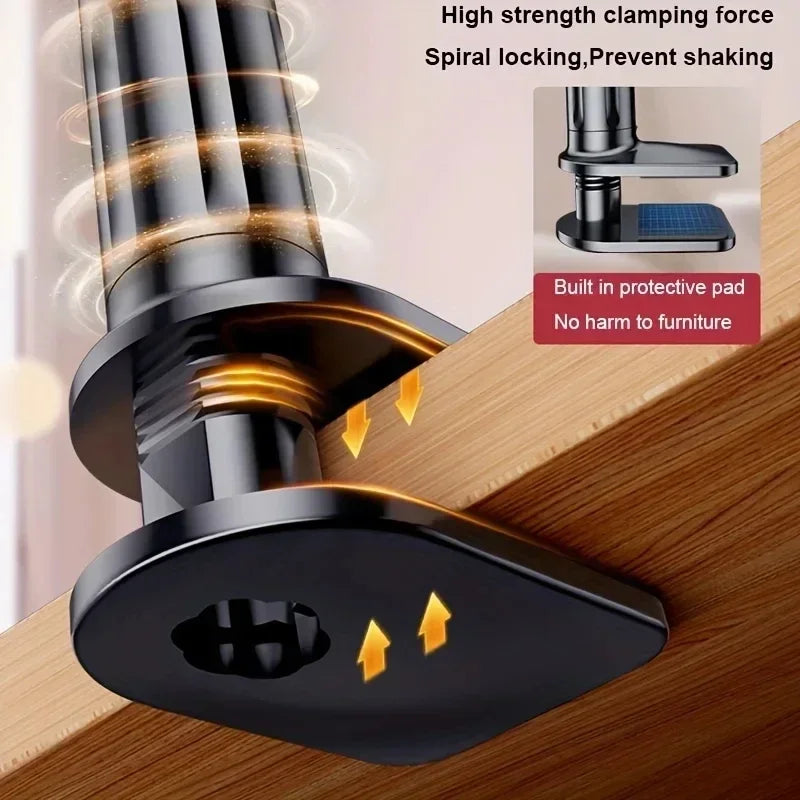 Tablet Mount Holder For Bed Desk Phone Holder Flexible Long Arm Clamp Tablet Stand For iPad   4.7-11 inch