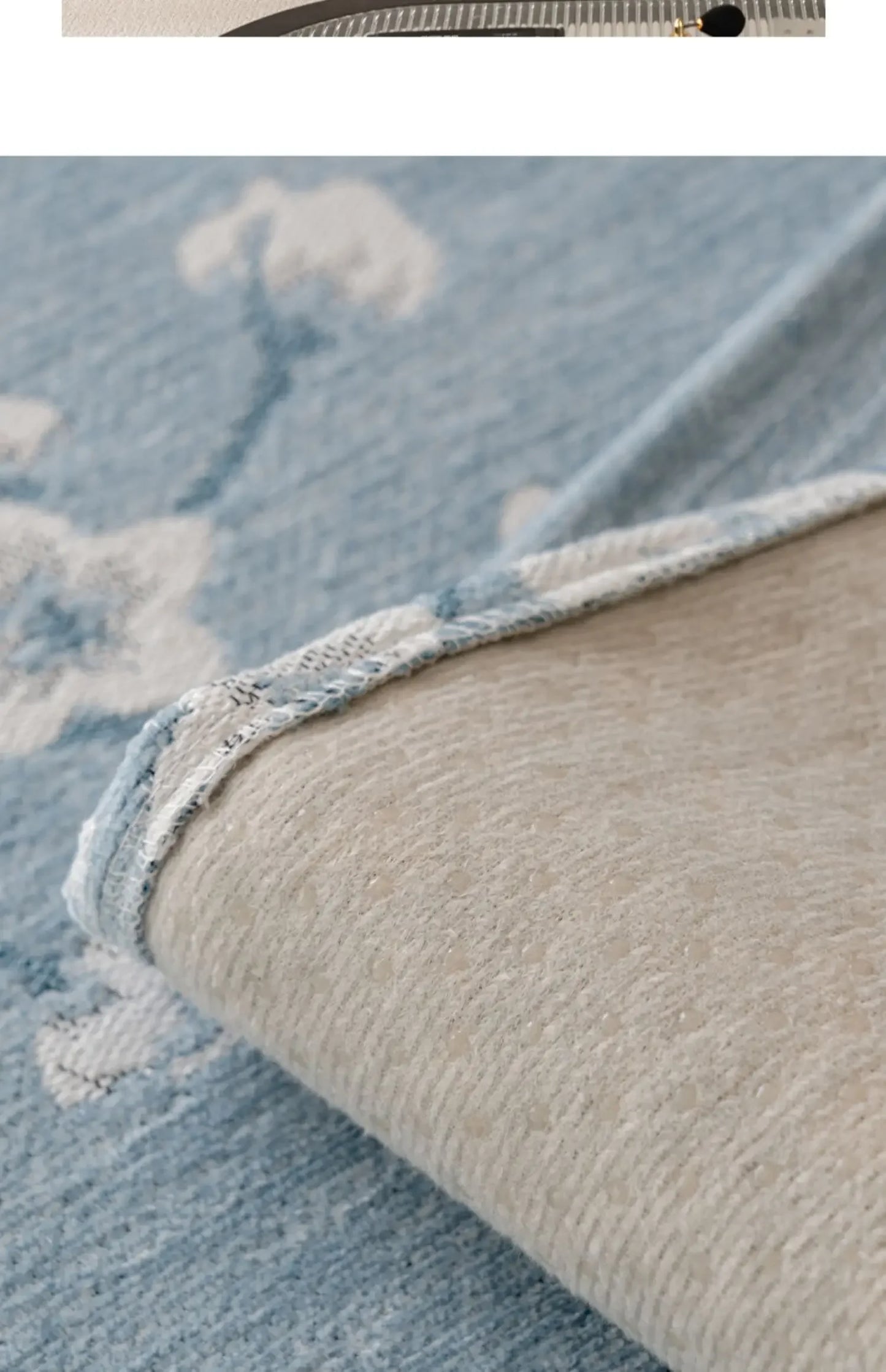 Chenille Flowers Sofa Cover All Season Non-slip Couch Protector