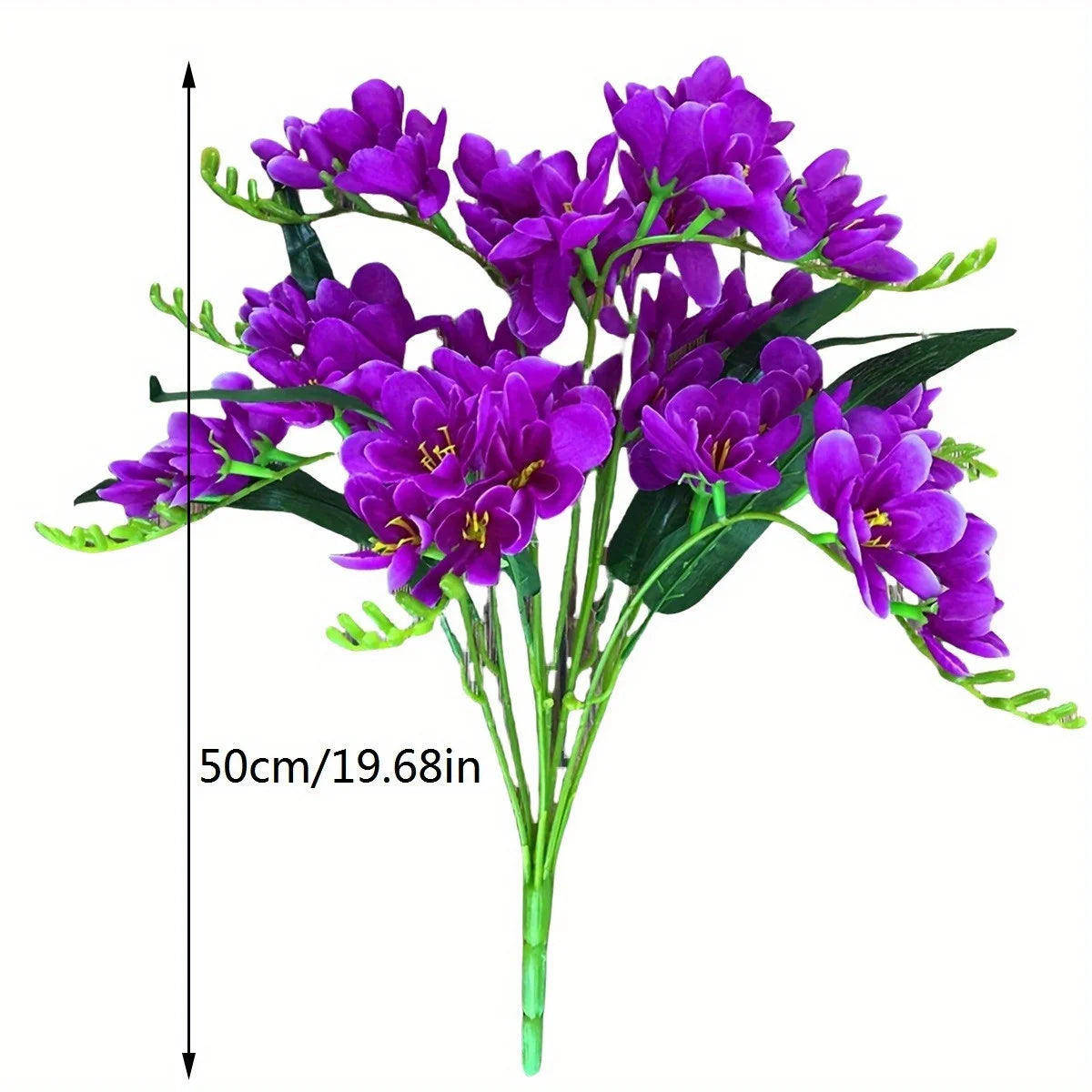 1Pc Artificial Orchid Flower Without Flower Pot  Flower Arrangement