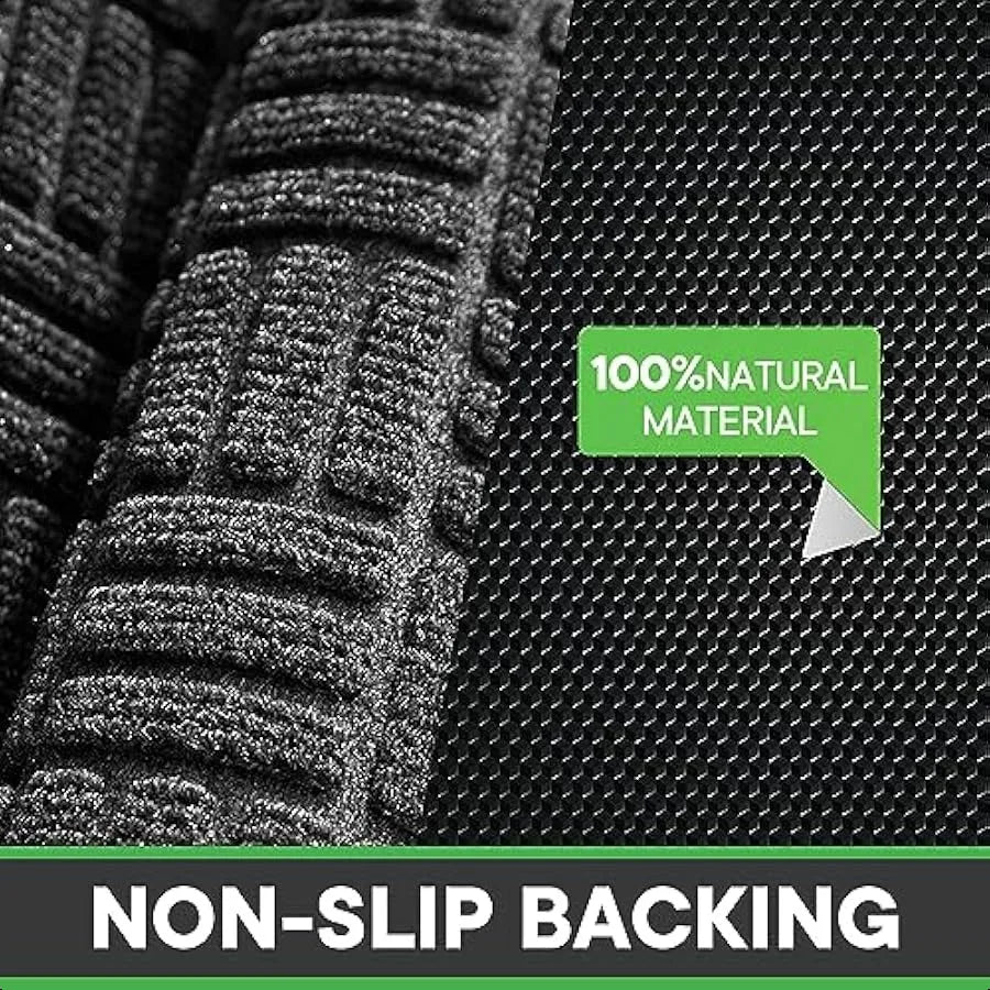 Front Door Mat Heavy Duty Durable Welcome Mat for Outdoor Indoor Dirt Trapper