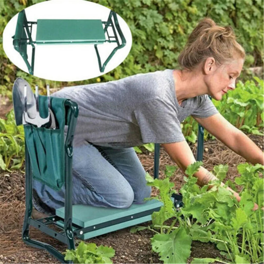 Heavy Duty Upgraded Garden Kneeler Thicken Seat  Indoor Outdoor 150KG Load Portable Folding