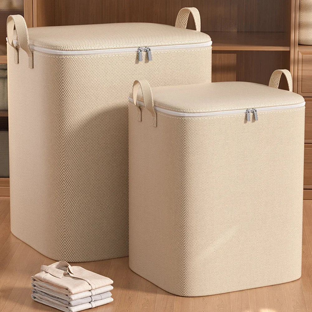 110/140L Clothes Storage Bag Extra Large Closet Organizer