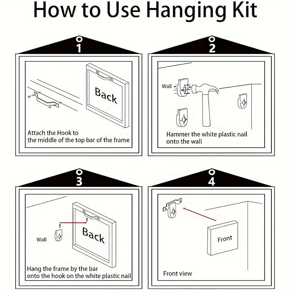 1 Nordic white flower oil painting on canvas, Modern art Deco wall painting  pine solid wood frame