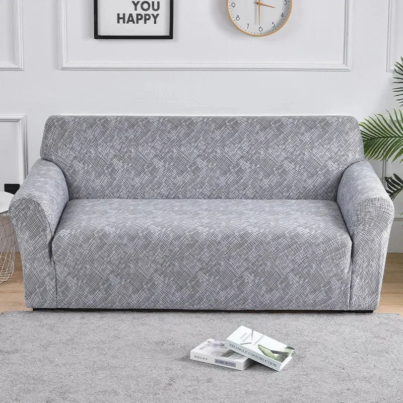 1pc Flower Printed Elastic Sofa Cover Antidirty Spandex Furniture Protector