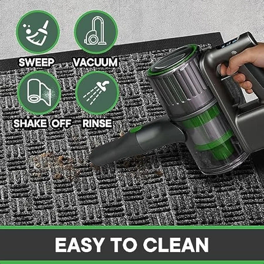 Front Door Mat Heavy Duty Durable Welcome Mat for Outdoor Indoor Dirt Trapper